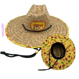 Hooters Beach Lifeguard‎ Straw Hat NWT RARE